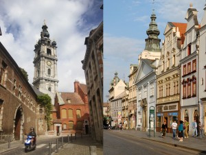 Mons (left) and Plzeň are this year's European capitals of culture ©BELGA_AGEFOTOSTOCK/BELGAIMAGE_Imagebroker/E.Strigl